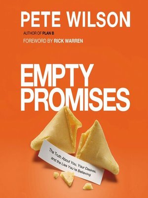 cover image of Empty Promises